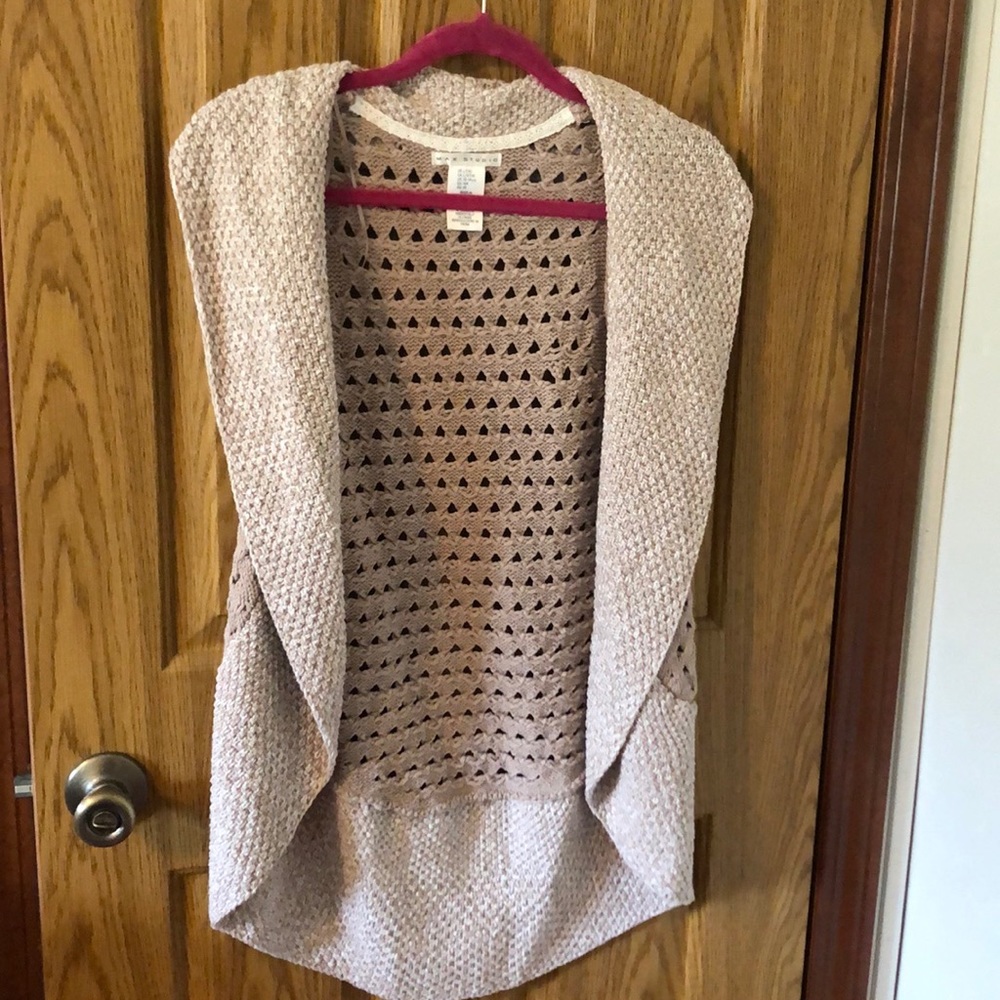 Big girls size large sweater cardigan